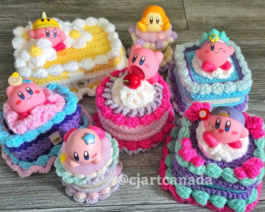 All crochet is handmade by me